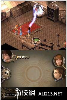 《哈利·波特与火焰杯》NDS截图