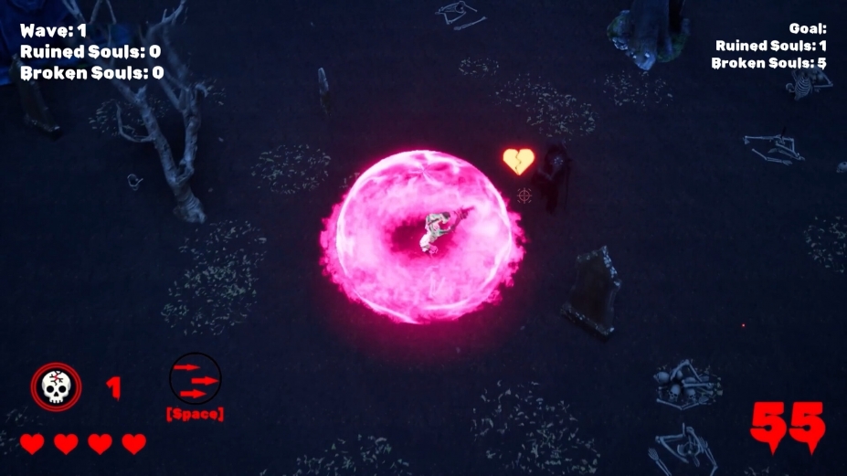 《破碎的恐怖骨架》游戏截图