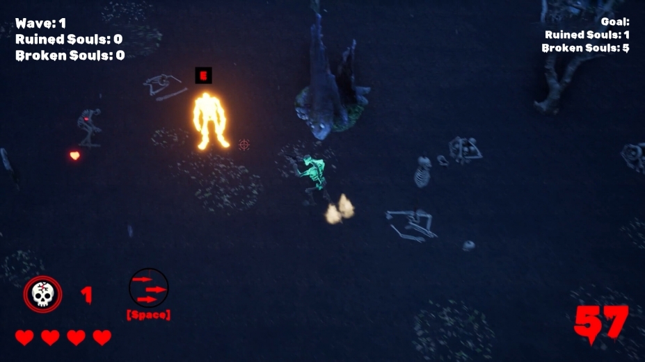 《破碎的恐怖骨架》游戏截图