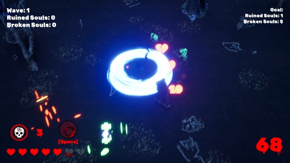 《破碎的恐怖骨架》游戏截图