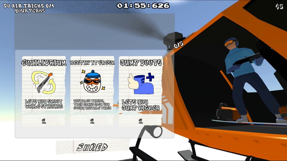 《激进的僵尸冲浪》游戏截图