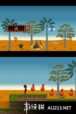 《叽哩咕与野兽》NDS截图