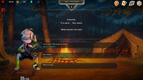 《口袋传奇：库存Roguelike套牌构建》游戏截图