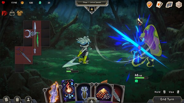 《口袋传奇：库存Roguelike套牌构建》游戏截图