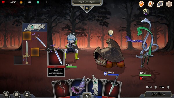 《口袋传奇：库存Roguelike套牌构建》游戏截图