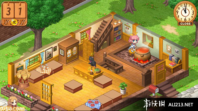 《黑猫魔法店物语》PSP截图