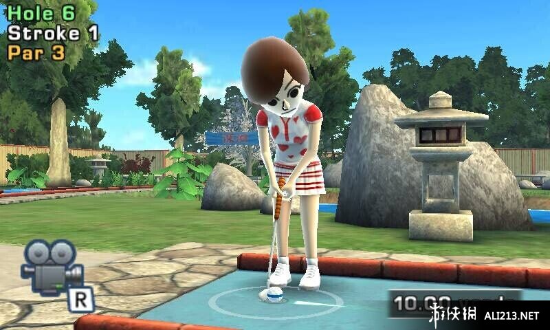 《好玩的触摸迷你高尔夫！（3DSWare）》3DS截图