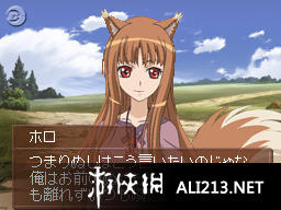 《狼与辛香料 跨越大海的风》NDS截图