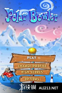 《极地保龄球》NDS截图