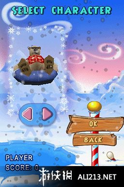 《极地保龄球》NDS截图