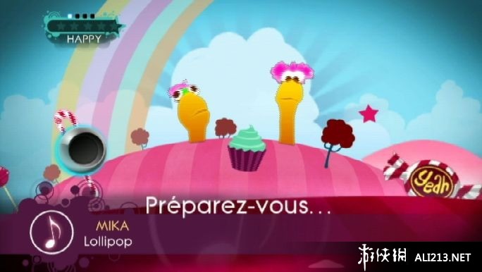 《舞梦成真3》WII截图