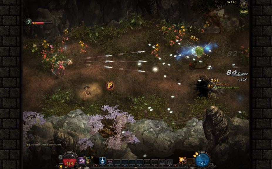 《镜像战争：圣洁萨的转世》游戏截图