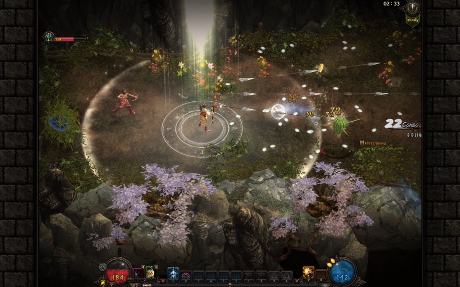 《镜像战争：圣洁萨的转世》游戏截图