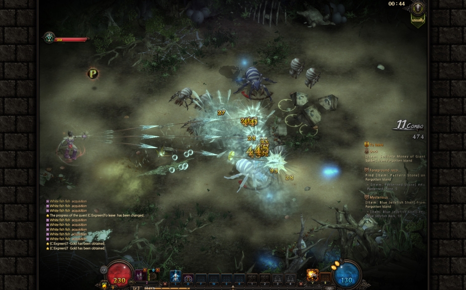 《镜像战争：圣洁萨的转世》游戏截图