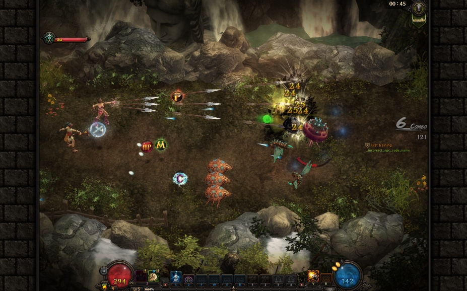 《镜像战争：圣洁萨的转世》游戏截图