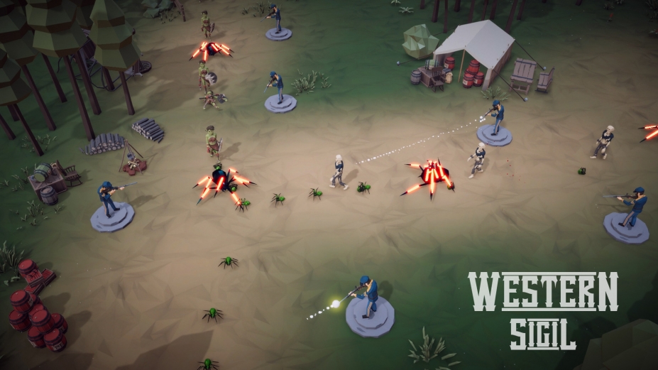 《西部印记》游戏截图