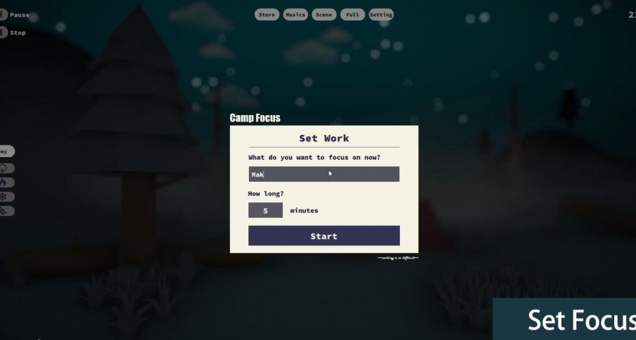 《专注营地》游戏截图