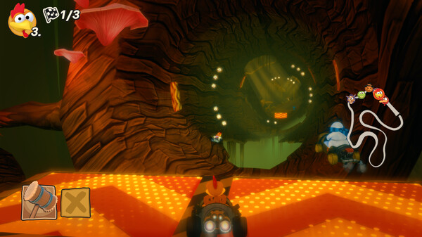 《怪鸡卡丁车4》游戏截图