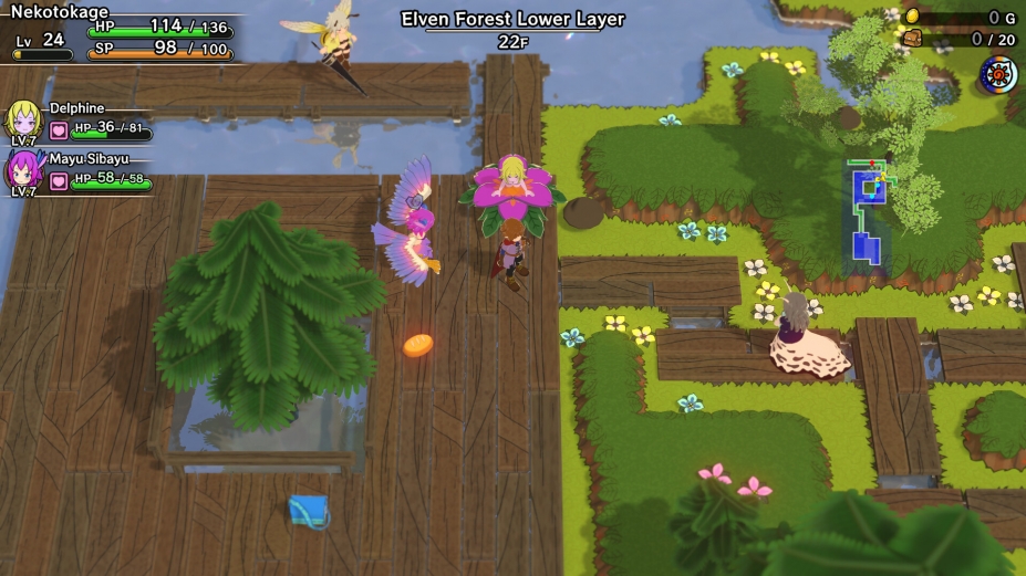 《魔物娘与不可思议的冒险重制版》游戏截图