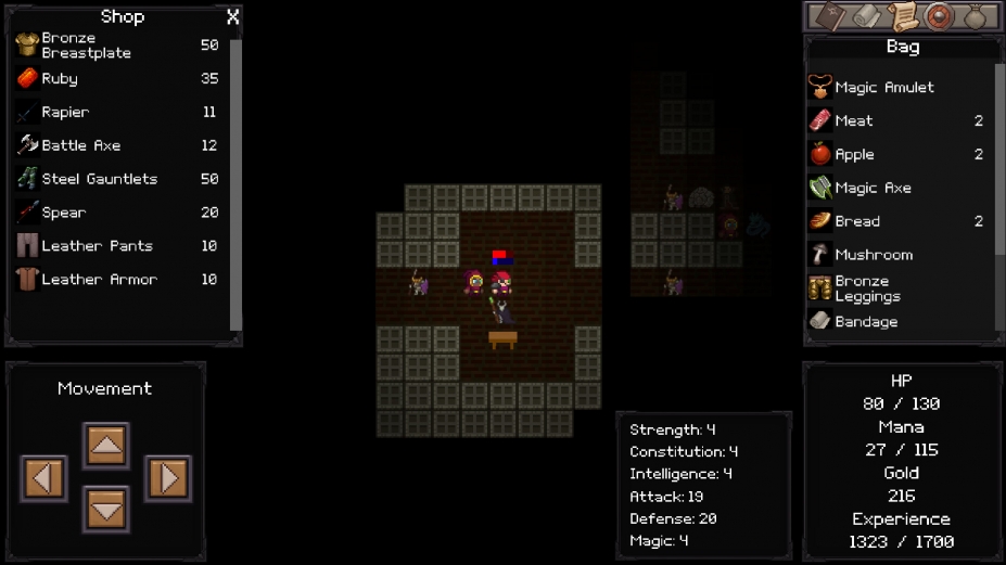 《野兽地牢》游戏截图