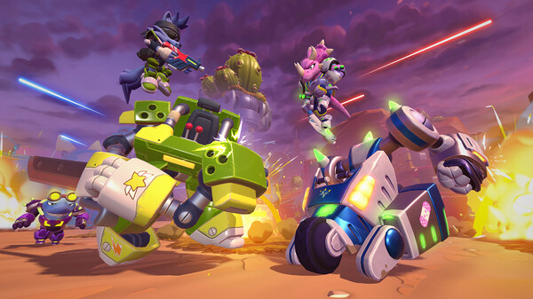 《BEAST：Bio-Exo竞技场套装团队》游戏截图