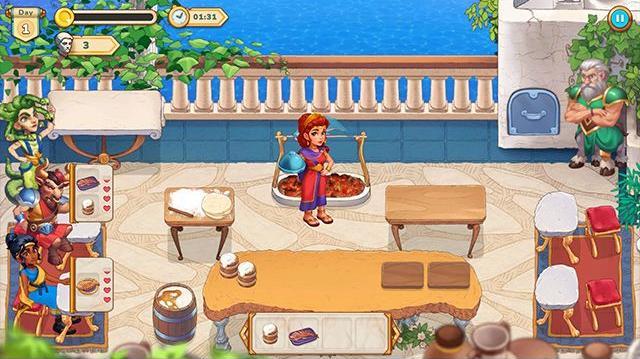 《希腊厨房狂潮：狄俄尼索斯》游戏截图