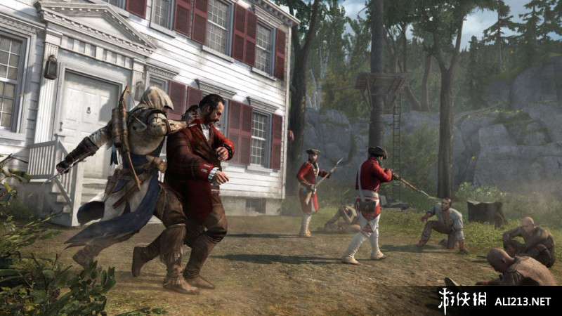 《刺客信条3》PS3截图