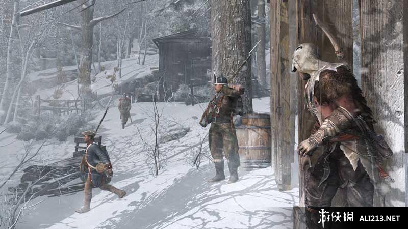 《刺客信条3》PS3截图