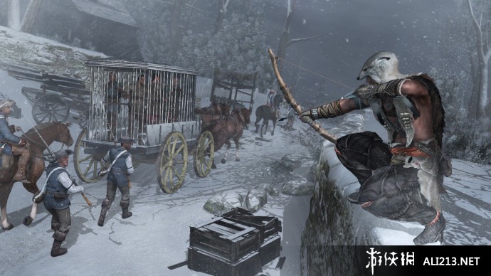 《刺客信条3》PS3截图