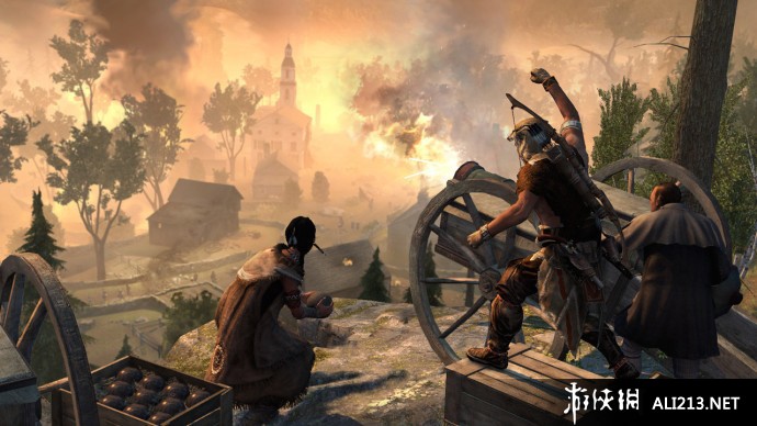 《刺客信条3》PS3截图