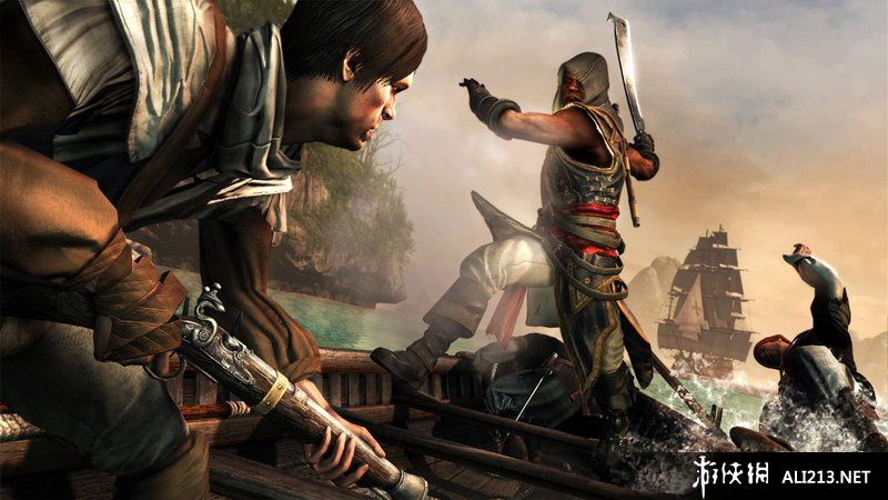 《刺客信条4 黑旗》PS4截图