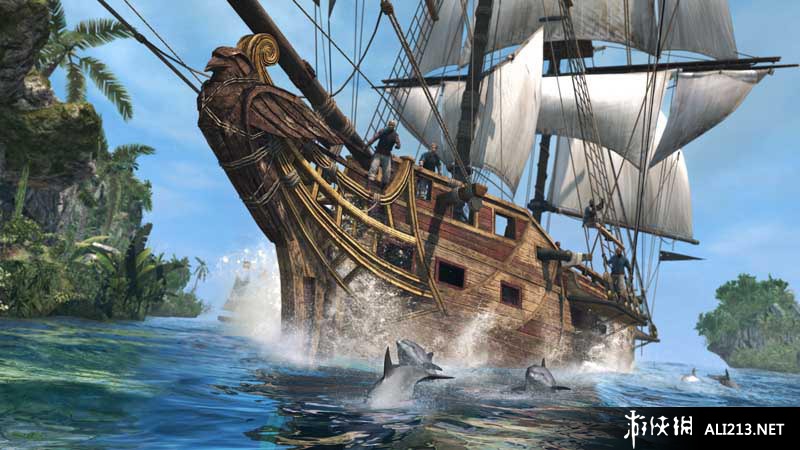 《刺客信条4 黑旗》PS4截图