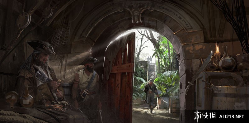 《刺客信条4 黑旗》PS4截图