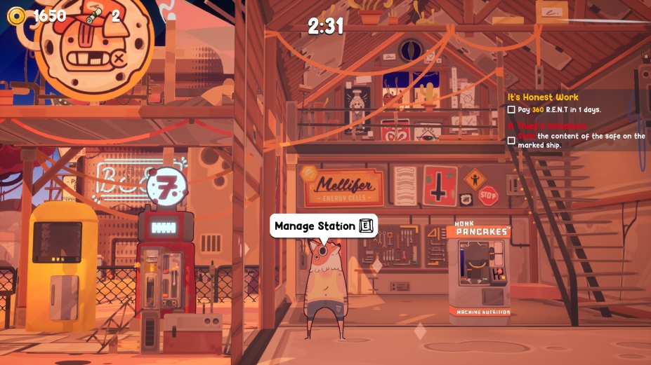 《Chop叔叔的火箭商店》游戏截图