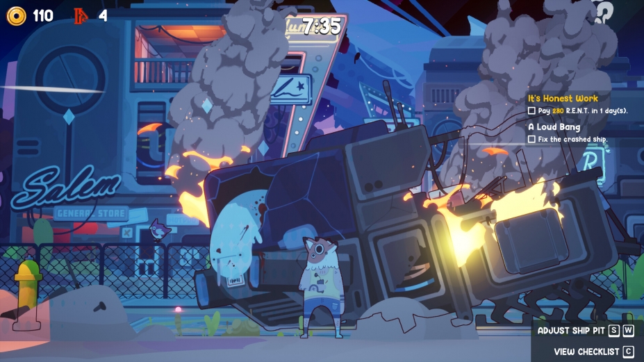 《Chop叔叔的火箭商店》游戏截图