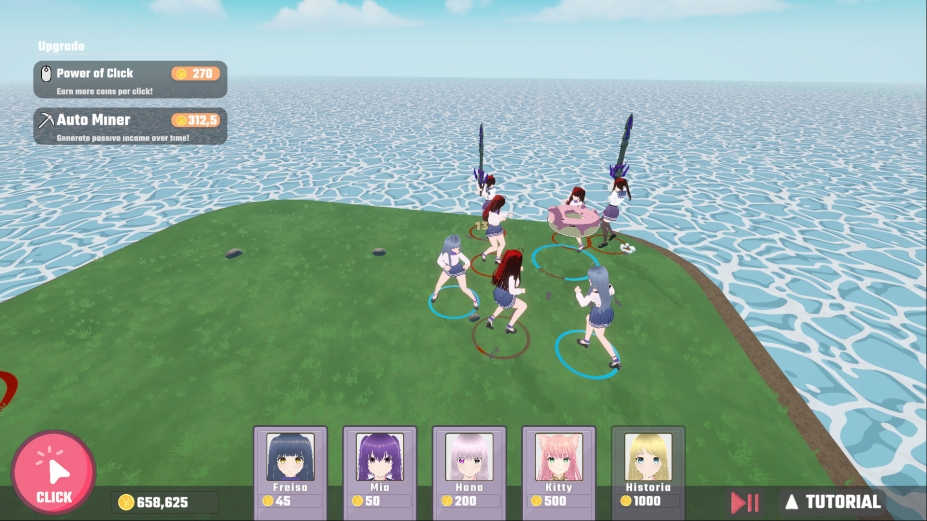 《点击萨玛》游戏截图