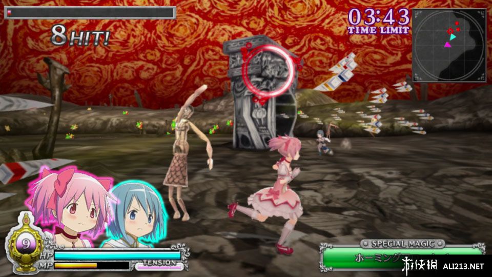 《魔法少女小圆 战斗五角之星》PSV截图