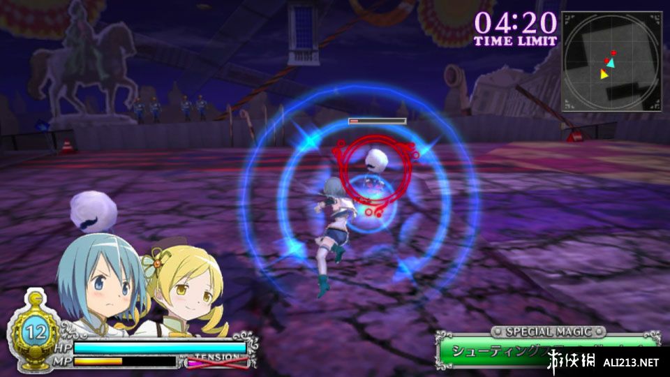 《魔法少女小圆 战斗五角之星》PSV截图