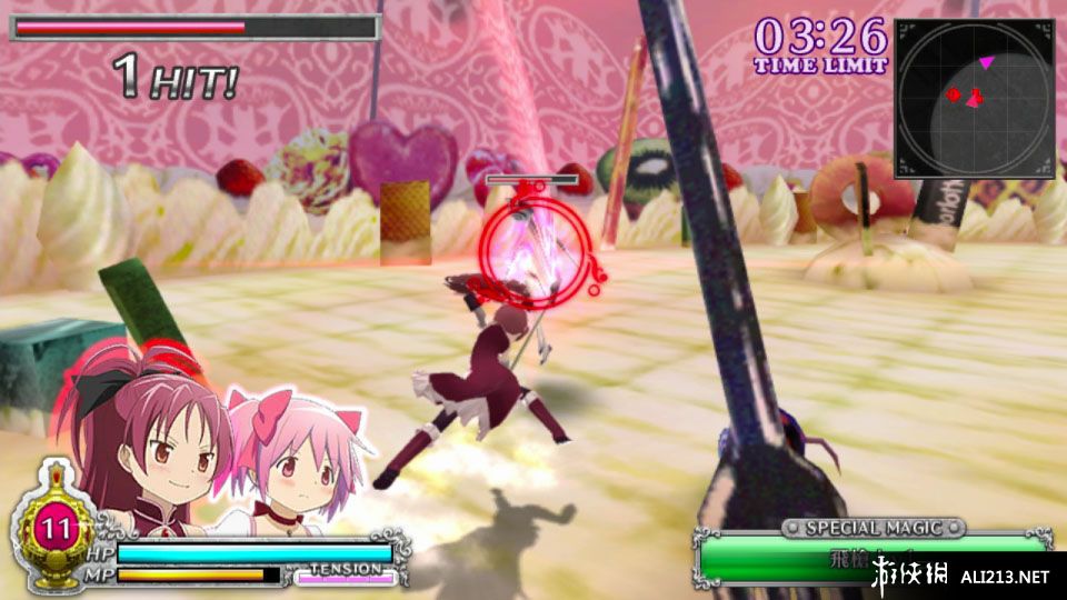 《魔法少女小圆 战斗五角之星》PSV截图