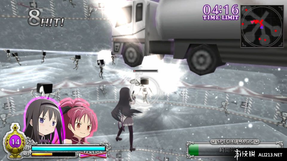 《魔法少女小圆 战斗五角之星》PSV截图