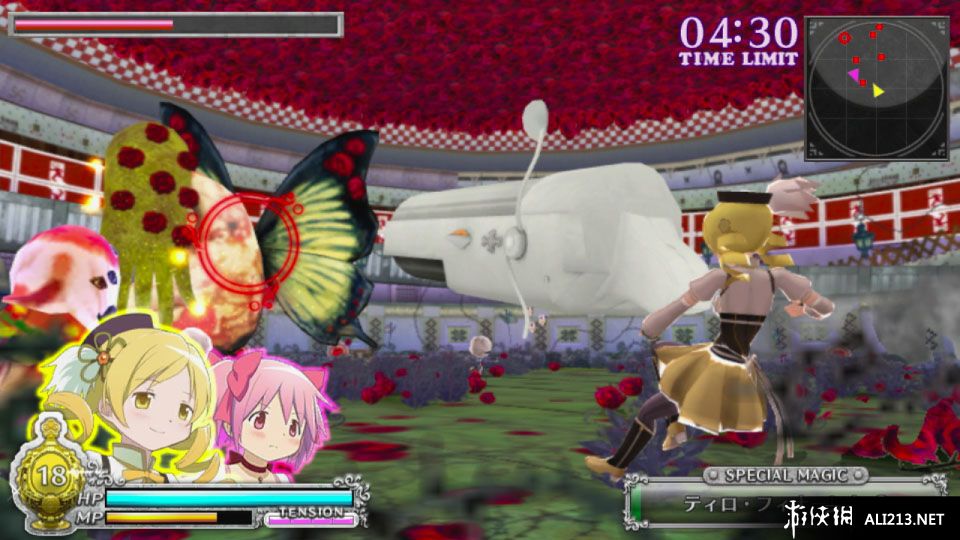 《魔法少女小圆 战斗五角之星》PSV截图