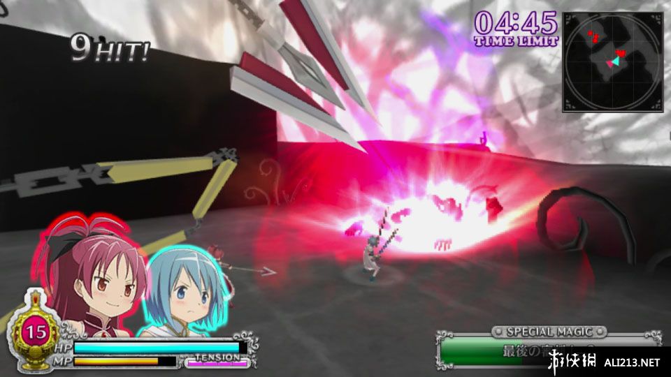 《魔法少女小圆 战斗五角之星》PSV截图