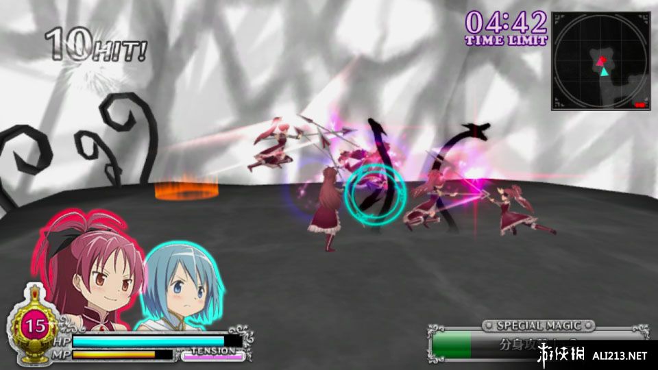 《魔法少女小圆 战斗五角之星》PSV截图