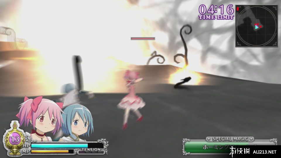 《魔法少女小圆 战斗五角之星》PSV截图