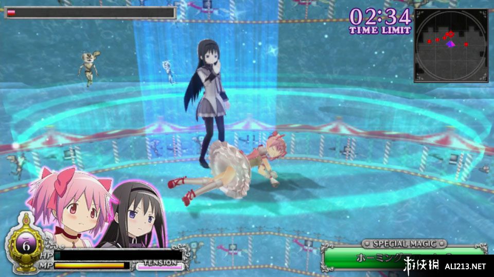 《魔法少女小圆 战斗五角之星》PSV截图