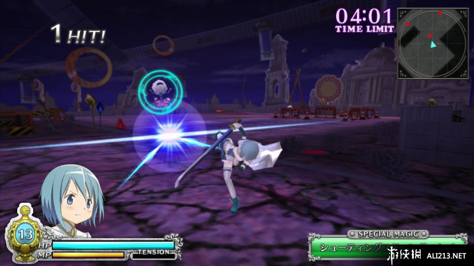 《魔法少女小圆 战斗五角之星》PSV截图