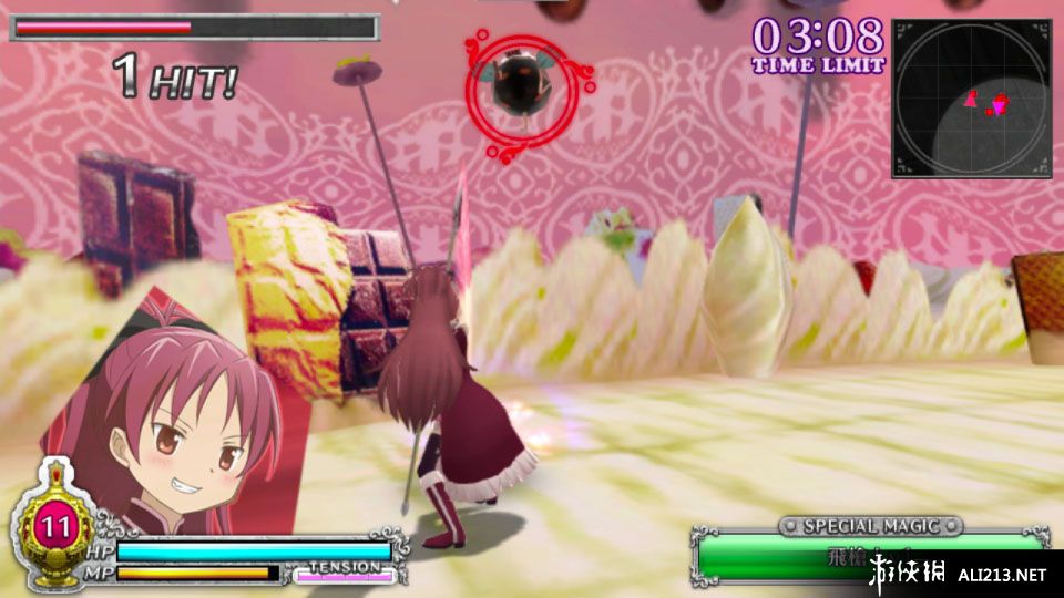 《魔法少女小圆 战斗五角之星》PSV截图