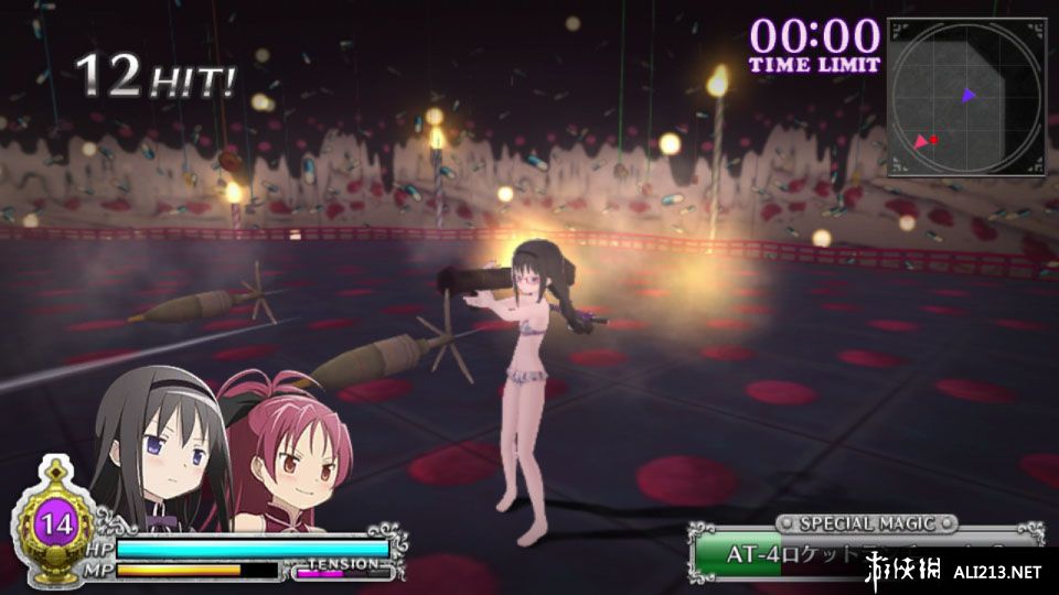 《魔法少女小圆 战斗五角之星》PSV截图