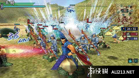 《王者天下 一骑斗千之剑》PSP截图