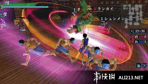 《王者天下 一骑斗千之剑》PSP截图